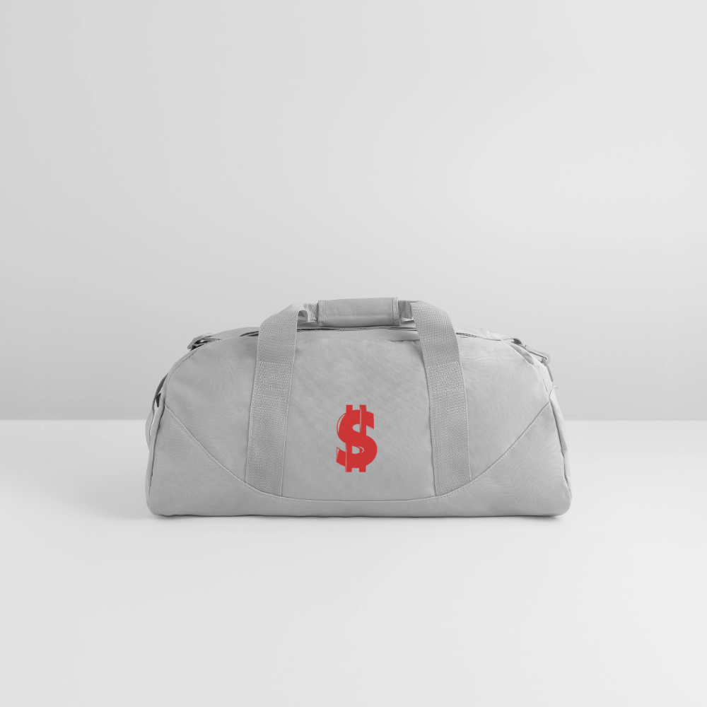 Post Traumatic Growth $quad Recycled Duffel Bag - gray