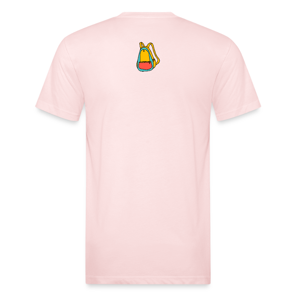 Animated Chicago Skyline T-Shirt - blush pink