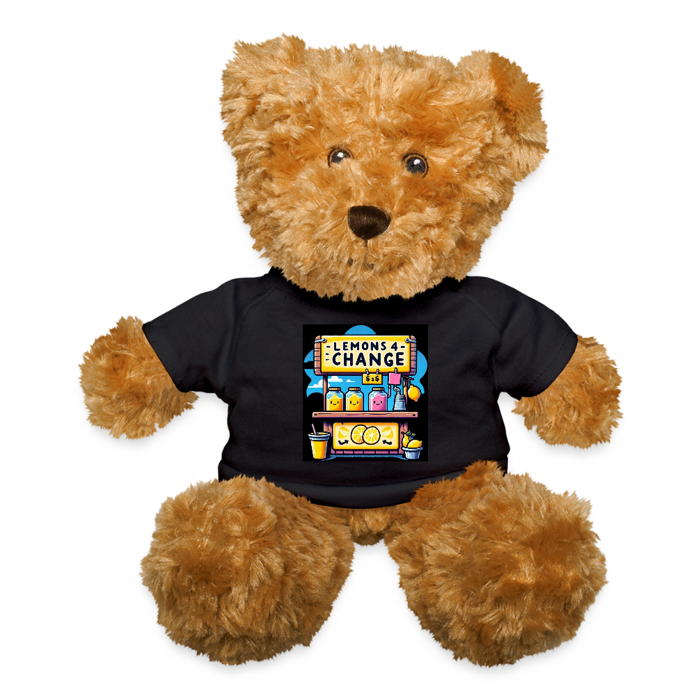Lemons 4 Change Teddy Bear - black