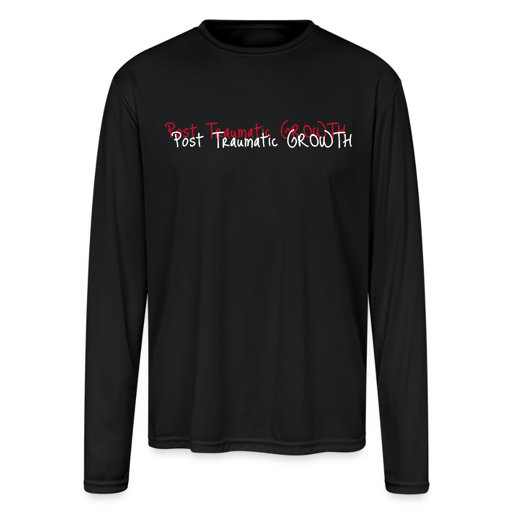 Men's Moisture Wicking Performance Long Sleeve PTG T-Shirt - black