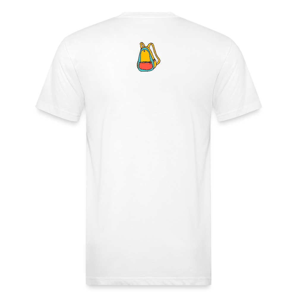 Animated Chicago Skyline T-Shirt - white