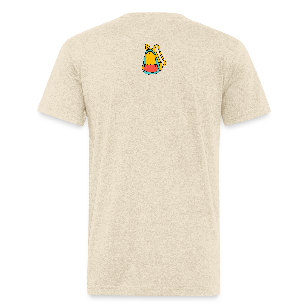 Animated Chicago Skyline T-Shirt - heather cream