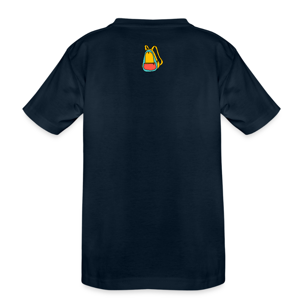 Toddler Premium Organic Chicago T-Shirt - deep navy