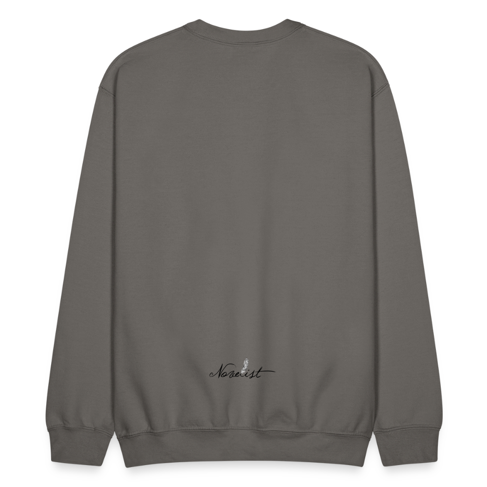 SQUAD MEMBER - Novelist Crewneck Sweatshirt - asphalt gray