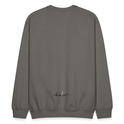 SQUAD MEMBER - Novelist Crewneck Sweatshirt - asphalt gray