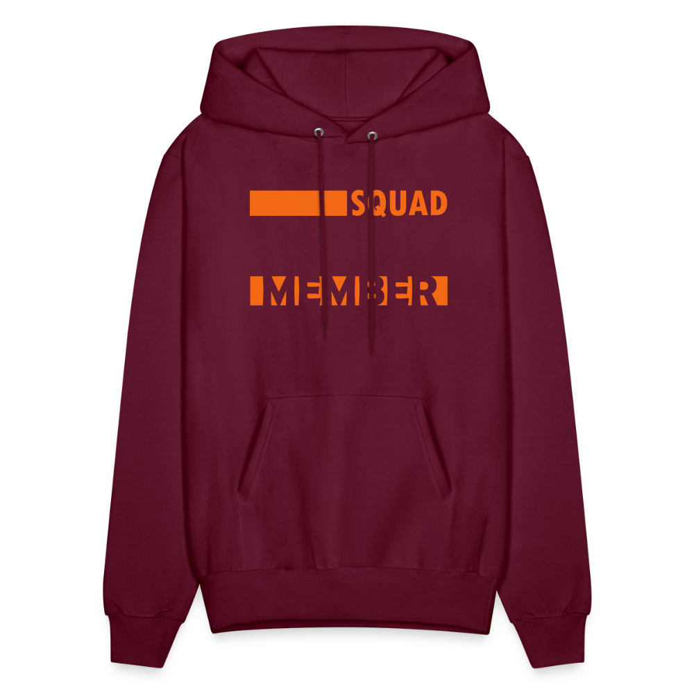 SQUAD MEMBER - Novelist Men's Hoodie - burgundy