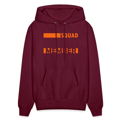 SQUAD MEMBER - Novelist Men's Hoodie - burgundy