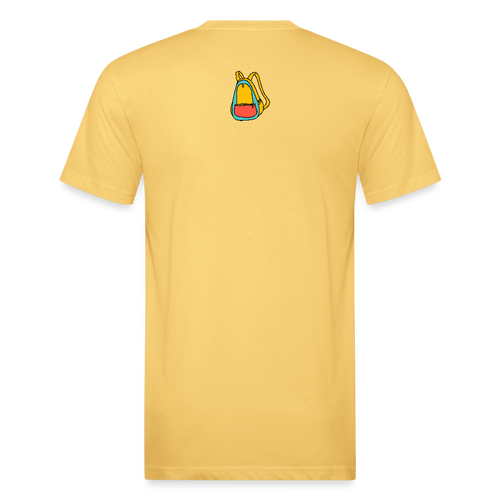 Animated Chicago Skyline T-Shirt - pastel yellow