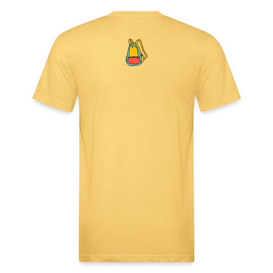 Animated Chicago Skyline T-Shirt - pastel yellow