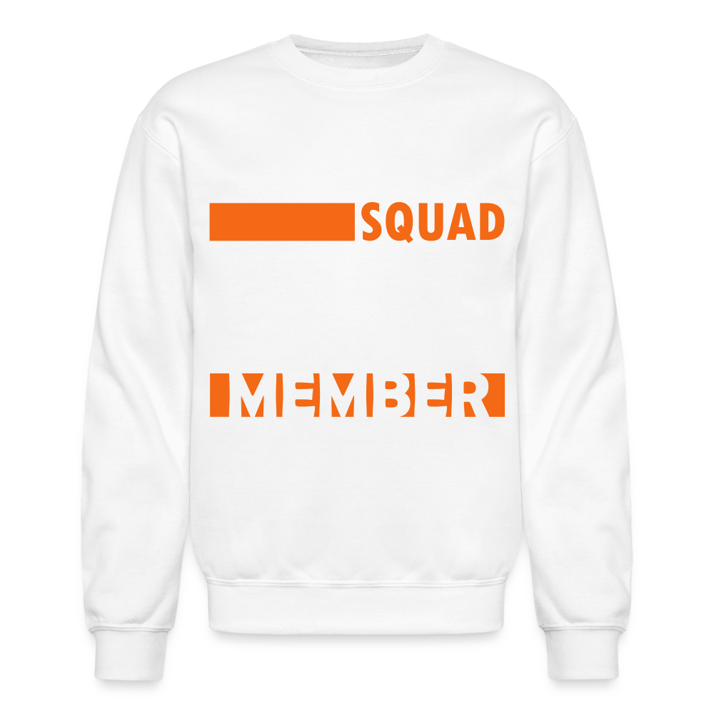 SQUAD MEMBER - Novelist Crewneck Sweatshirt - white