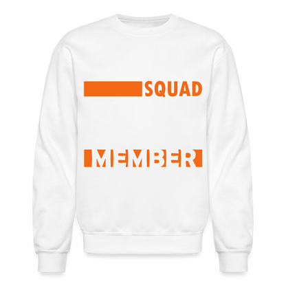 SQUAD MEMBER - Novelist Crewneck Sweatshirt - white