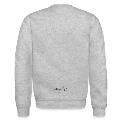 SQUAD MEMBER - Novelist Crewneck Sweatshirt - heather gray