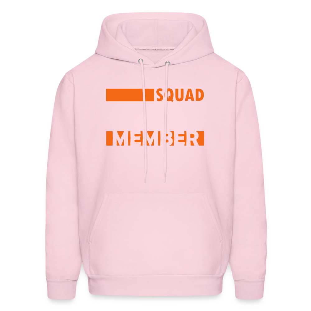 SQUAD MEMBER - Novelist Men's Hoodie - pale pink