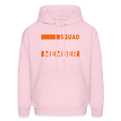 SQUAD MEMBER - Novelist Men's Hoodie - pale pink