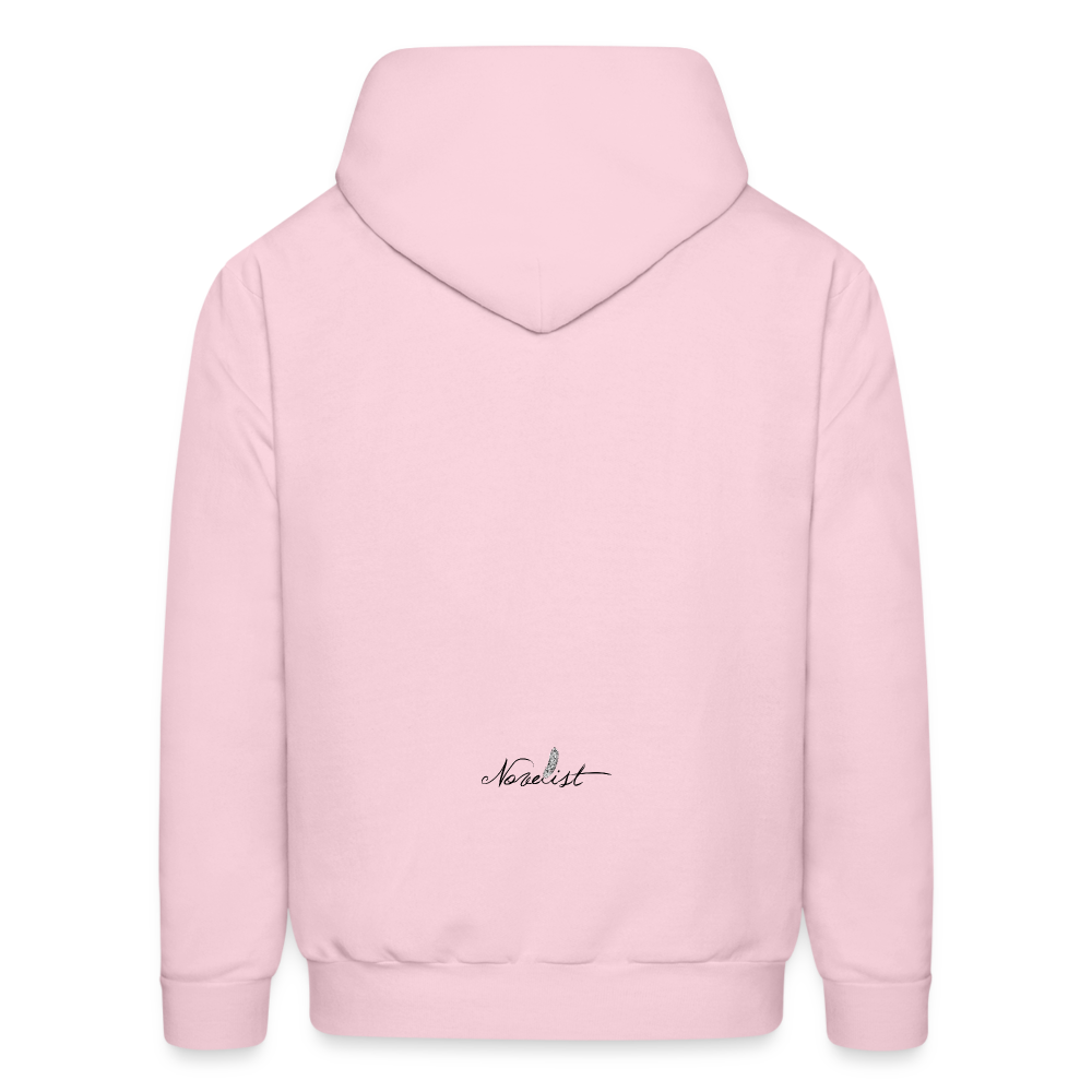 SQUAD MEMBER - Novelist Men's Hoodie - pale pink