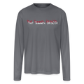 Men's Moisture Wicking Performance Long Sleeve PTG T-Shirt - gray