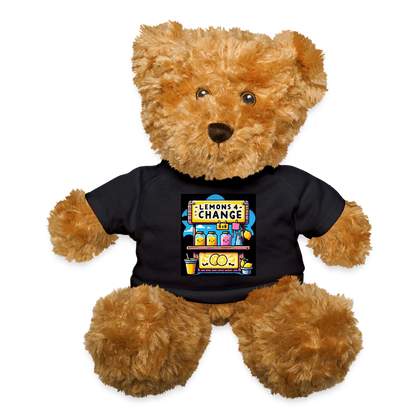 Lemons 4 Change Teddy Bear - black