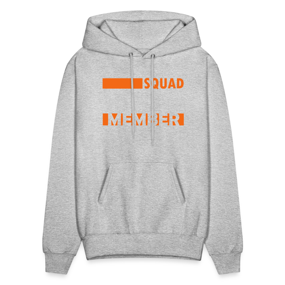 SQUAD MEMBER - Novelist Men's Hoodie - heather gray