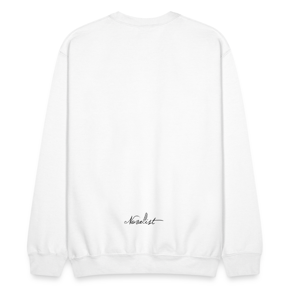 SQUAD MEMBER - Novelist Crewneck Sweatshirt - white