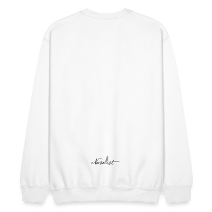 SQUAD MEMBER - Novelist Crewneck Sweatshirt - white