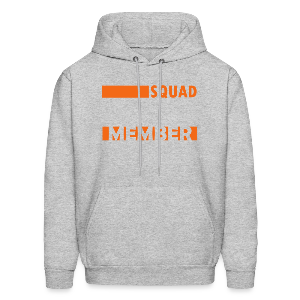 SQUAD MEMBER - Novelist Men's Hoodie - heather gray