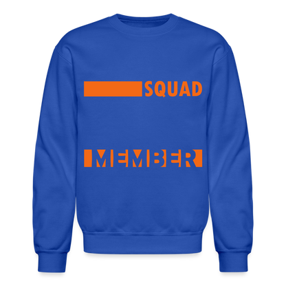 SQUAD MEMBER - Novelist Crewneck Sweatshirt - royal blue