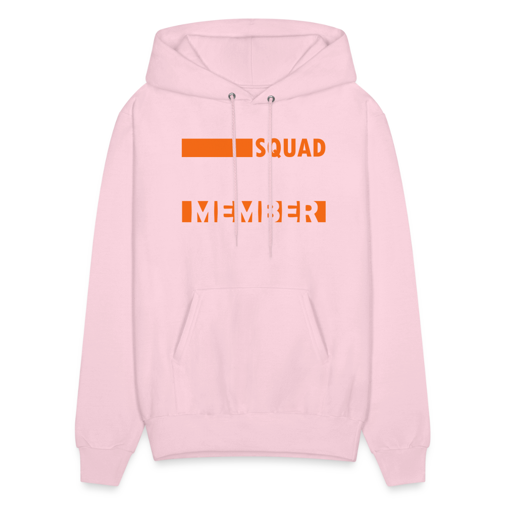 SQUAD MEMBER - Novelist Men's Hoodie - pale pink