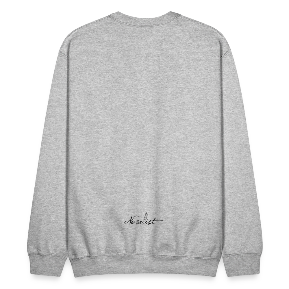 SQUAD MEMBER - Novelist Crewneck Sweatshirt - heather gray