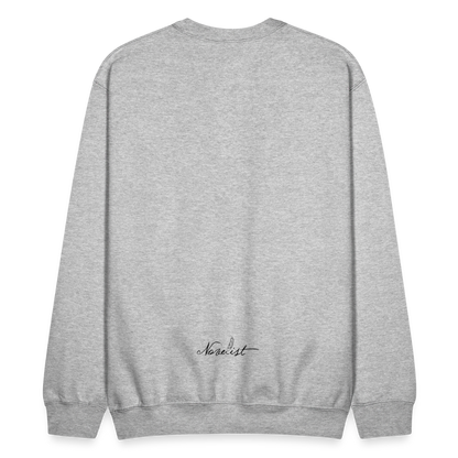 SQUAD MEMBER - Novelist Crewneck Sweatshirt - heather gray