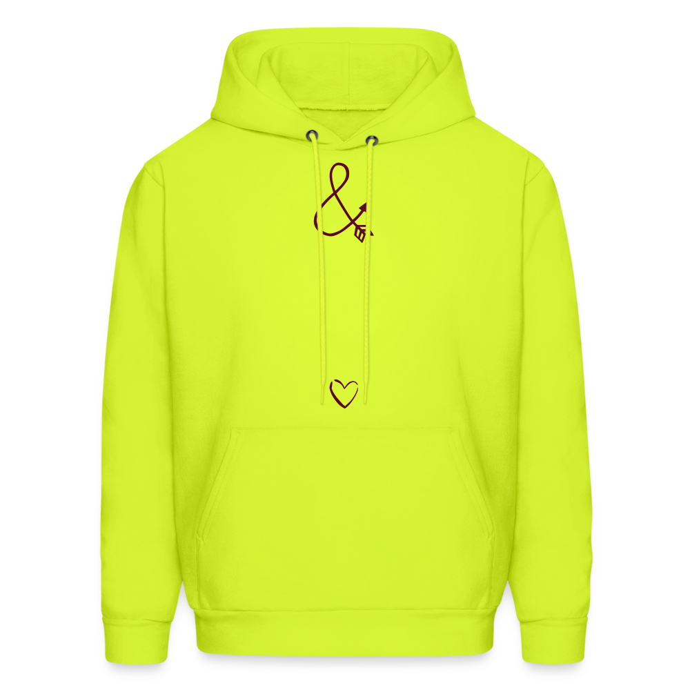 AND LOVE Hoodie - safety green