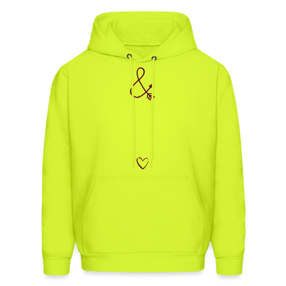 AND LOVE Hoodie - safety green