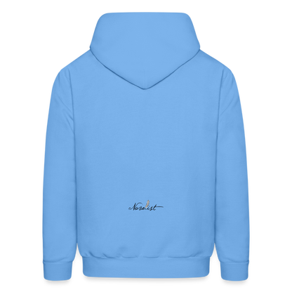 SQUAD MEMBER - Novelist Men's Hoodie - carolina blue