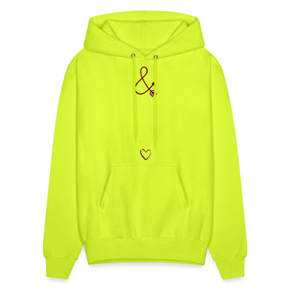 AND LOVE Hoodie - safety green