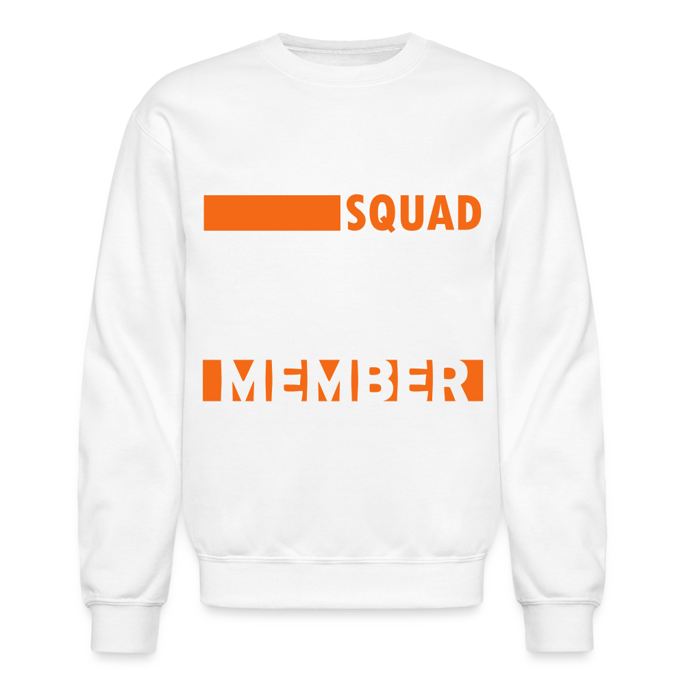 SQUAD MEMBER - Novelist Crewneck Sweatshirt - white