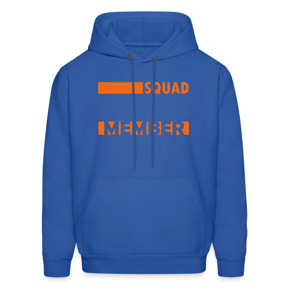 SQUAD MEMBER - Novelist Men's Hoodie - royal blue