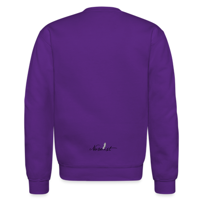 SQUAD MEMBER - Novelist Crewneck Sweatshirt - purple