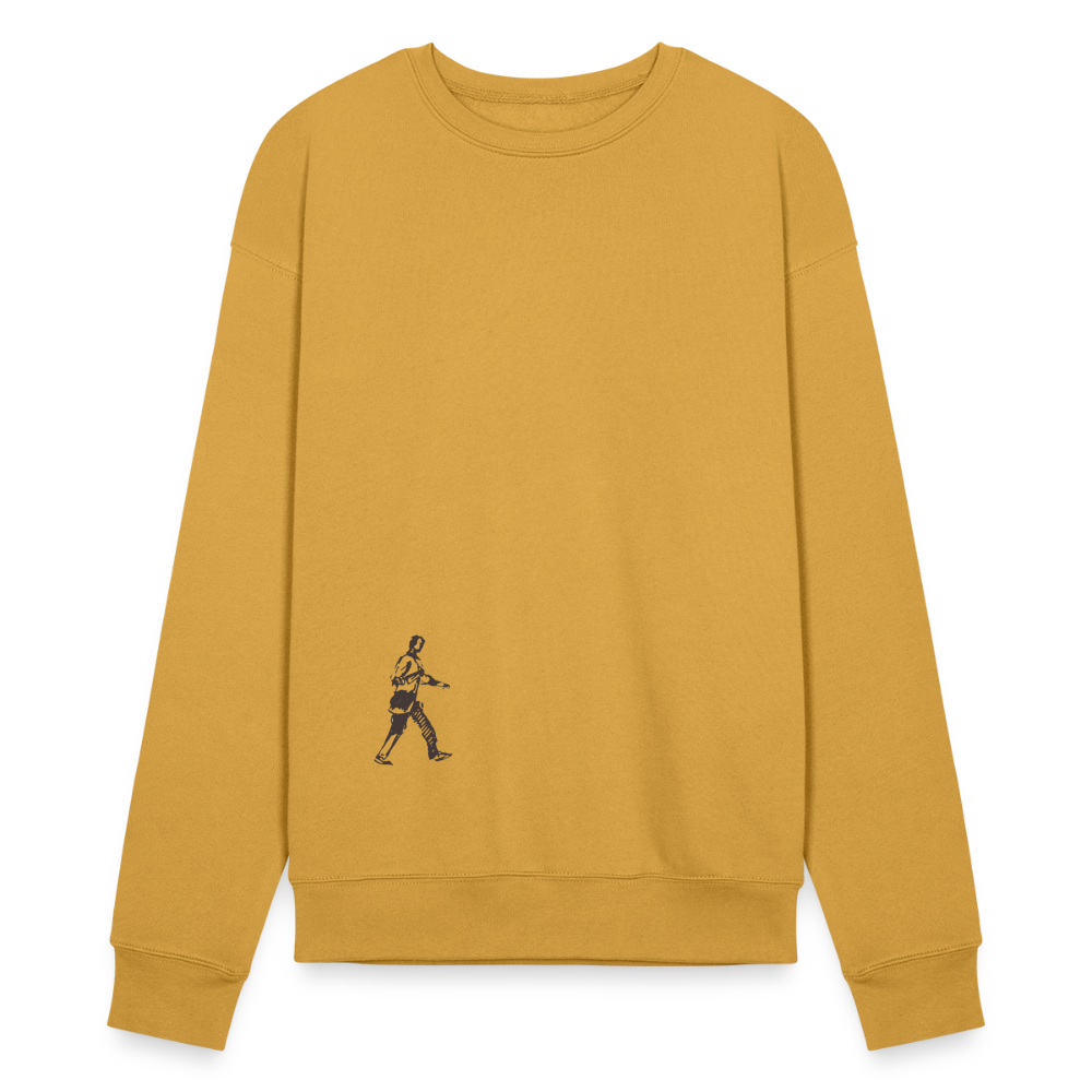 Walking Sweatshirt - Shipped in the USA - heather mustard