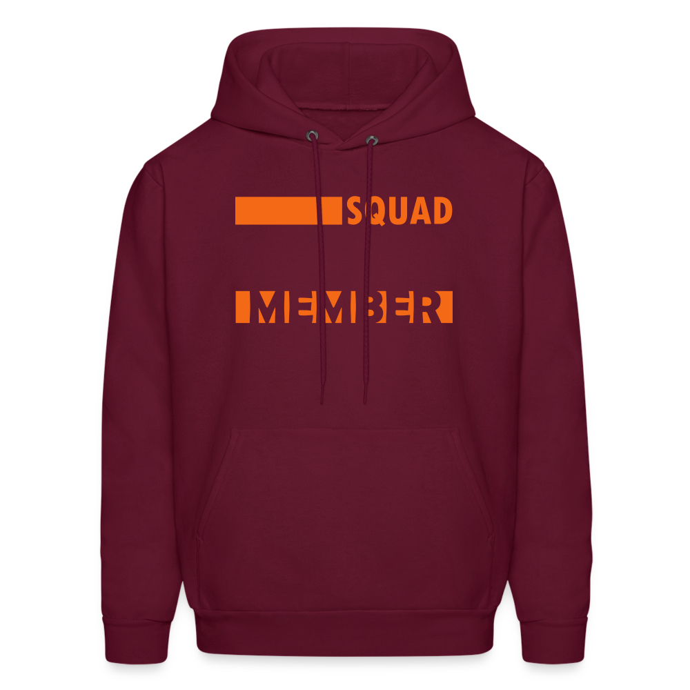 SQUAD MEMBER - Novelist Men's Hoodie - burgundy