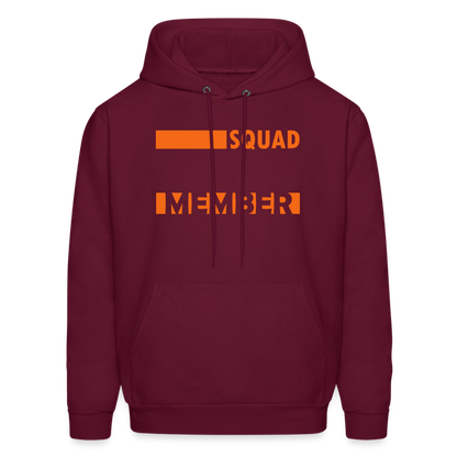 SQUAD MEMBER - Novelist Men's Hoodie - burgundy