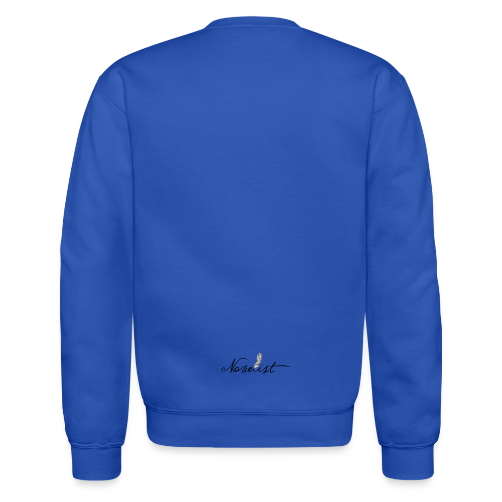 SQUAD MEMBER - Novelist Crewneck Sweatshirt - royal blue