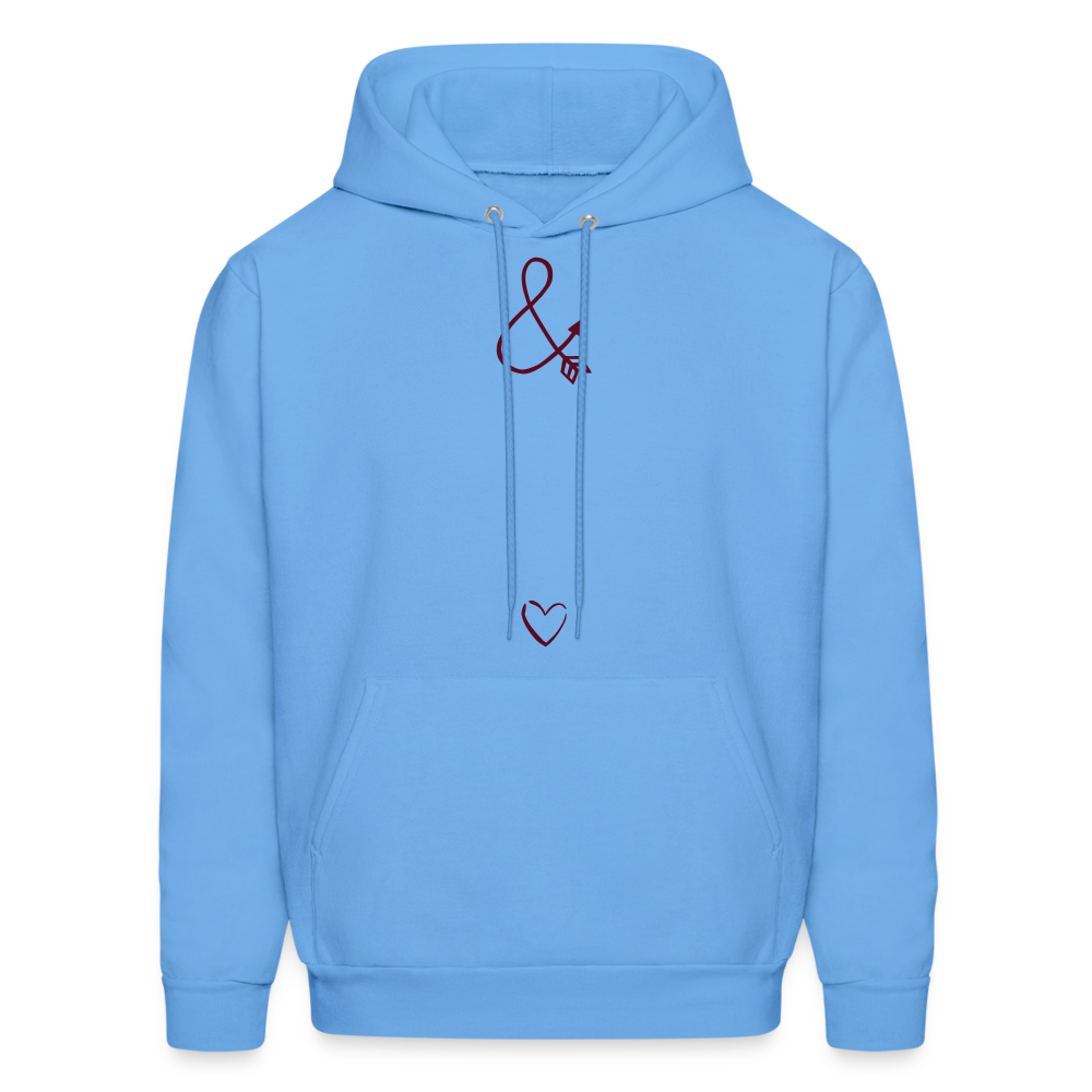 AND LOVE Hoodie - carolina blue