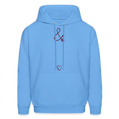 AND LOVE Hoodie - carolina blue