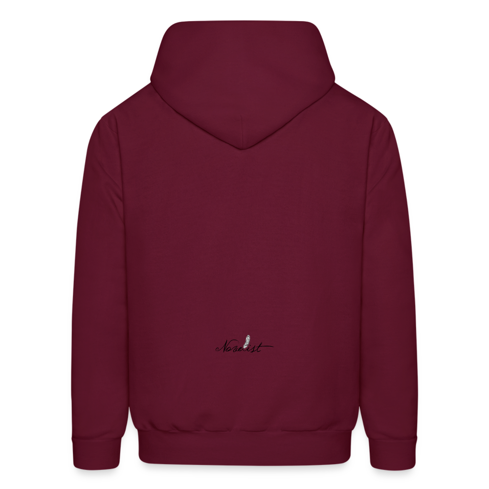 SQUAD MEMBER - Novelist Men's Hoodie - burgundy