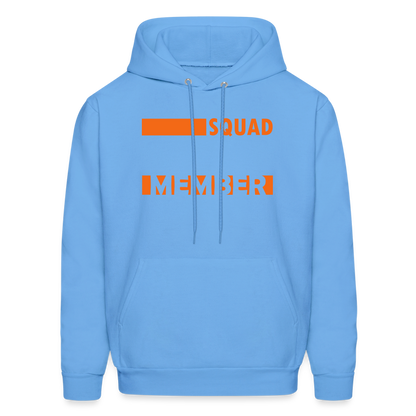 SQUAD MEMBER - Novelist Men's Hoodie - carolina blue