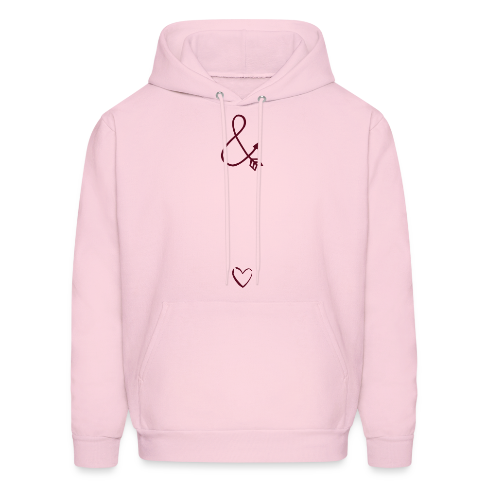 AND LOVE Hoodie - pale pink