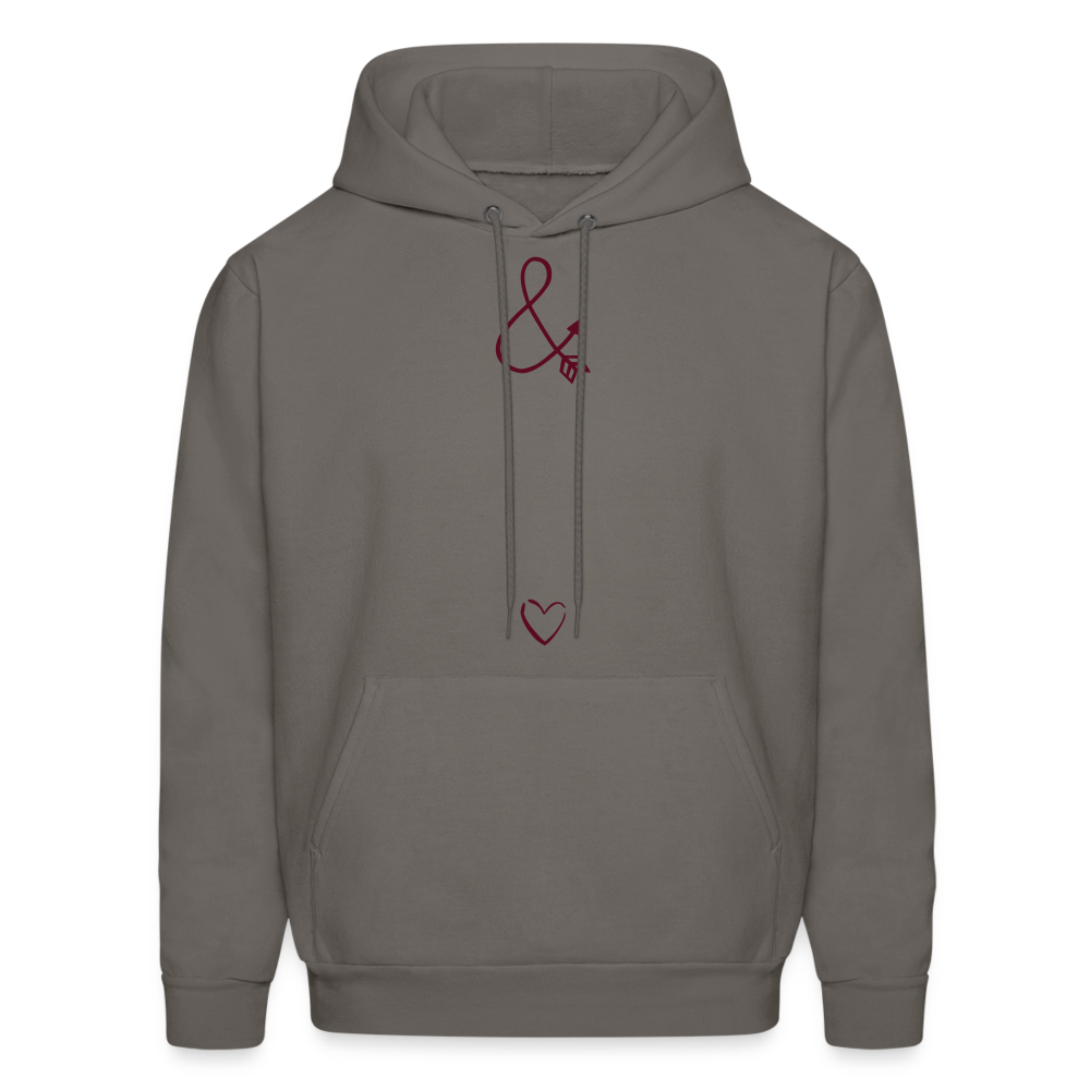 AND LOVE Hoodie - asphalt gray