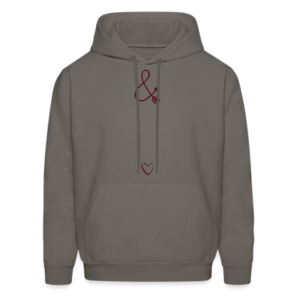 AND LOVE Hoodie - asphalt gray