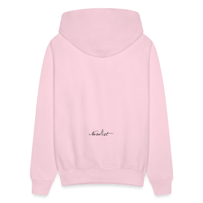 SQUAD MEMBER - Novelist Men's Hoodie - pale pink