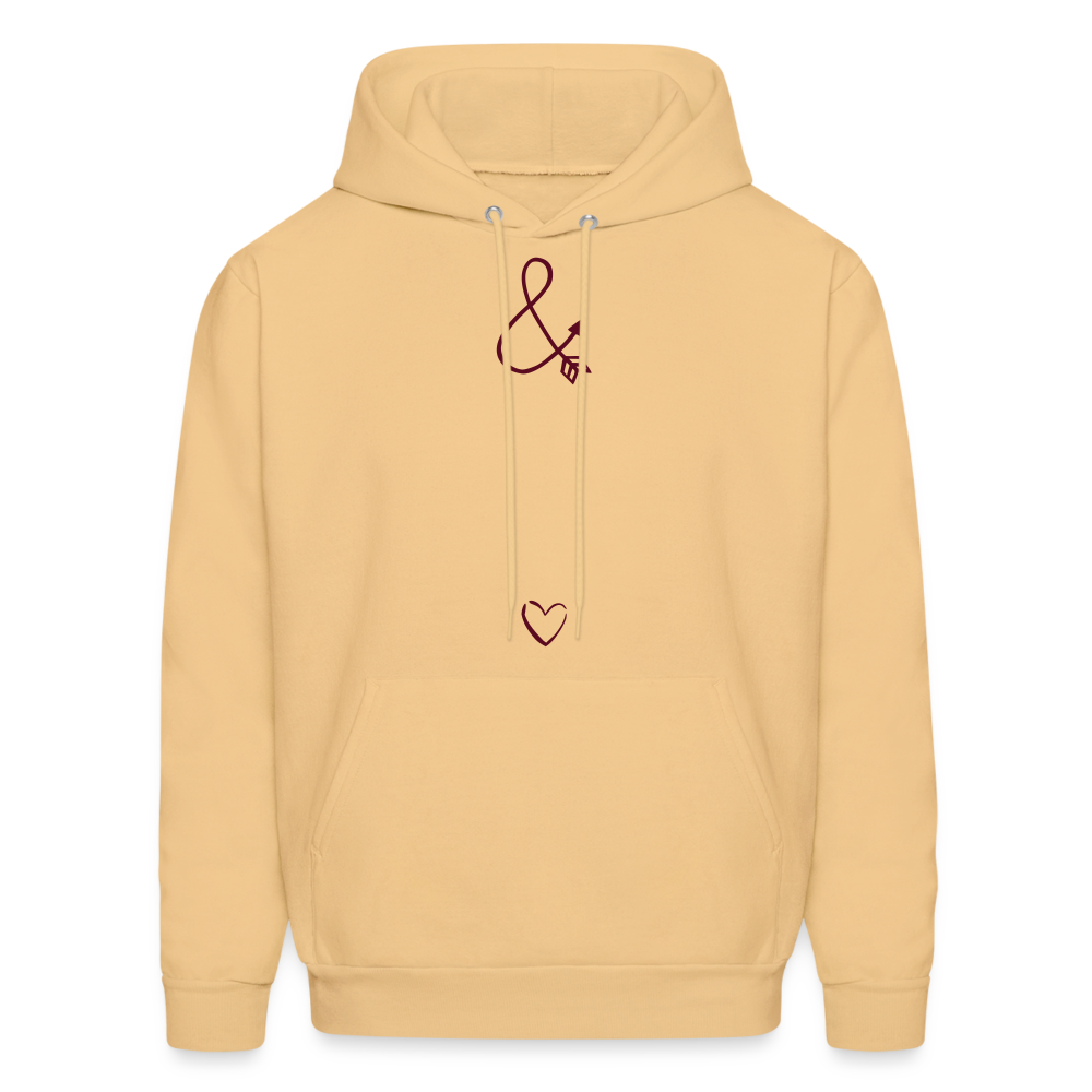 AND LOVE Hoodie - light gold 