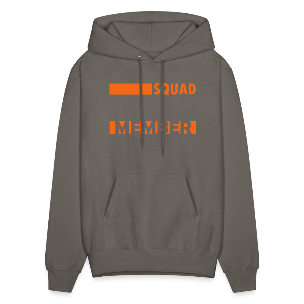 SQUAD MEMBER - Novelist Men's Hoodie - asphalt gray